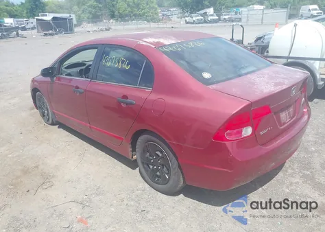 2006 Honda Civic Dx-G из США, поврежденный, VIN 2HGFA16366H015963